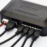 Cocar Rouge Foncé Voiture Radar de Recul LED Parking Beep & park Assist Système avec Distance Affichage Rétro Aide au Parcage + 