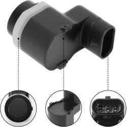 GNXfix 4X Parksensor pour et Conseils PDC AH42-15K859-AA pour Galaxy WA6 2009-2015, Mondeo IV BA7 2010-2012, S-Max WA6 2009-2014