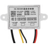 XH-W3005 Contrôleur D'humidité Numérique Hygromètre à Capteur D'humidité de Haute Précision 12V / 24V / 220V(12V)
