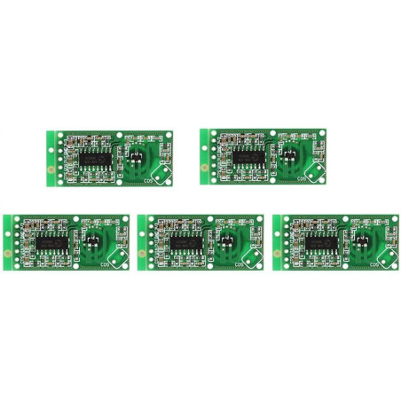 ARCELI 5 PCS Microwave Radar capteur RCWL-0516 Commutateur Module Induction Board Détecteur