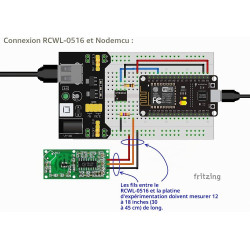 ARCELI 5 PCS Microwave Radar capteur RCWL-0516 Commutateur Module Induction Board Détecteur