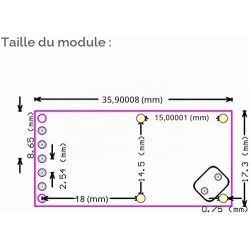 ARCELI 5 PCS Microwave Radar capteur RCWL-0516 Commutateur Module Induction Board Détecteur