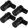 (Lot de 4) Capteurs Radar de Recul Aide Stationnement Avant compatible pour CLIO III ESPACE IV GRAND SCENIC II LAGUNA II MASTER 