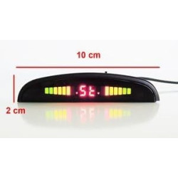 Proxel - Radars de Recul Électromagnétiques, Arrière, Invisibles, EPS-Dual 4.0 avec Affichage sans Fil, sans Perçage du Pare-Cho