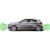 Proxel - Capteurs de Stationnement Electromagnétique, Avant + Arrière avec Affichage sans Fil, sans Percer Le Pare-Chocs, Univer