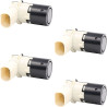 (Lot de 4) Capteurs Radar de Recul Aide Stationnement Arrière compatible pour C4 COUPE I 207+ CC - 6590.H1 9652965177