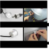 Radar De Recul Voiture Radar Recul Voiture 12 V 22 Mm Kit Capteurs Stationnement Universels 4 Avertisseurs Sonores Recul Sonde A