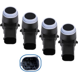 (Lot de 4) Capteurs Radar de Recul Aide Stationnement Avant ou Arrière compatible pour C3 III C4 CACTUS 2008 208 308 II EXPERT P