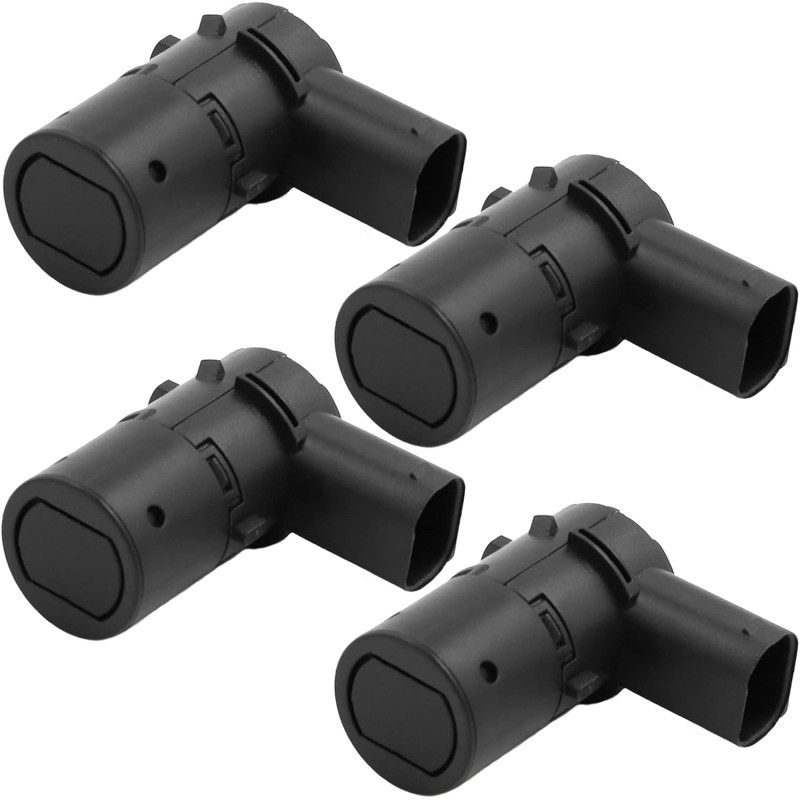 (Lot de 4) Capteur Radar de Recul Aide Stationnement Arrière compatible pour CLIO II III IV ESPACE IV KANGOO LAGUNA II III MASTE