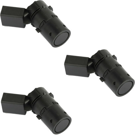 Partsline (Lot de 3) Capteur de Radar de Recul compatible avec A3 (8P), A4 B7 (8E), A6 C5 (4B), A6 C6 (4F) - Réf 4B0919275F 7H09
