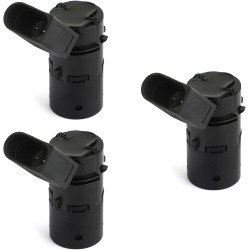Partsline (Lot de 3) Capteur de Radar de Recul compatible avec A3 (8P), A4 B7 (8E), A6 C5 (4B), A6 C6 (4F) - Réf 4B0919275F 7H09