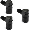 Partsline (Lot de 3) Capteur de Radar de Recul compatible avec A3 (8P), A4 B7 (8E), A6 C5 (4B), A6 C6 (4F) - Réf 4B0919275F 7H09