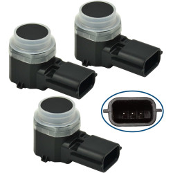 (Lot de 3) Capteur Radar de Recul Aide Stationnement Avant ou Arrière compatible pour CITAN MOVANO B VIVARO B CAPTUR I CLIO IV G