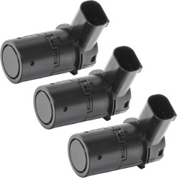 (Lot de 3) Capteurs Radar de Recul Aide Stationnement Avant compatible pour CLIO III ESPACE IV GRAND SCENIC II LAGUNA II MASTER 