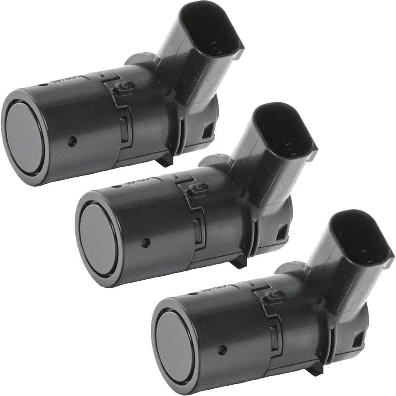 (Lot de 3) Capteurs Radar de Recul Aide Stationnement Avant compatible pour CLIO III ESPACE IV GRAND SCENIC II LAGUNA II MASTER 