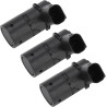 (Lot de 3) Capteurs Radar de Recul Aide Stationnement Avant compatible pour CLIO III ESPACE IV GRAND SCENIC II LAGUNA II MASTER 
