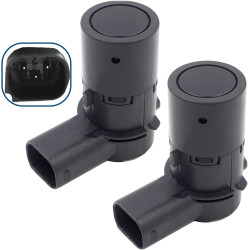 (Lot de 2) Capteurs Radar de Recul Aide Stationnement Avant compatible pour CLIO III ESPACE IV GRAND SCENIC II LAGUNA II MASTER 