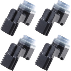 (Lot de 4) Capteur Radar de Recul Aide Stationnement Avant ou Arrière compatible pour TALENTO NV300 QASHQAI 2 VIVARO B CLIO IV F