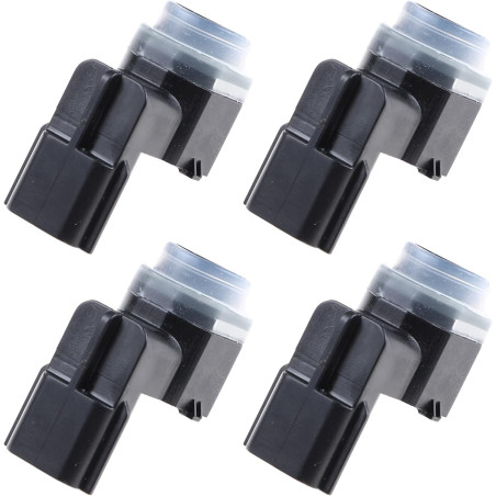 (Lot de 4) Capteur Radar de Recul Aide Stationnement Avant ou Arrière compatible pour TALENTO NV300 QASHQAI 2 VIVARO B CLIO IV F