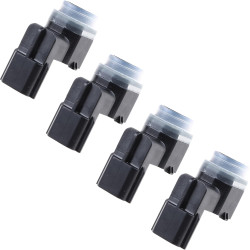 (Lot de 4) Capteur Radar de Recul Aide Stationnement Avant ou Arrière compatible pour TALENTO NV300 QASHQAI 2 VIVARO B CLIO IV F