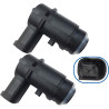 (Lot de 2) Capteurs Radar de Recul Aide Stationnement Arrière compatible pour DOKKER DUSTER LODGY LOGAN II LOGAN MCV II SANDERO 