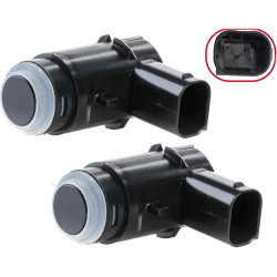 (Lot de 2) Capteurs Radar de Recul Aide Stationnement Arrière compatible pour DOKKER DUSTER LODGY LOGAN II LOGAN MCV II SANDERO 