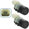 (Lot de 2) Capteurs Radar de Recul Aide Stationnement Avant compatible pour SÉRIE 3 COMPACT COUPE DECAPOTABLE TOURING (E46) de 1