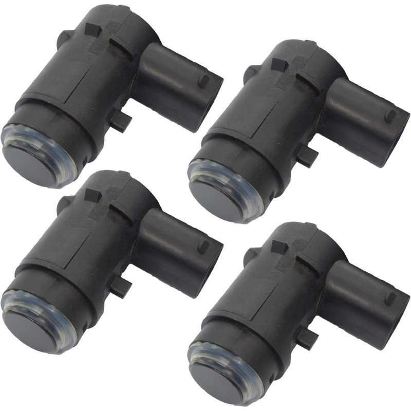 (Lot de 4) Capteurs Radar de Recul Aide Stationnement Arrière compatible pour DOKKER DUSTER LODGY LOGAN II LOGAN MCV II SANDERO 
