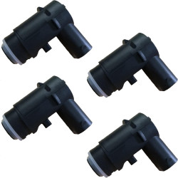 (Lot de 4) Capteurs Radar de Recul Aide Stationnement Arrière compatible pour DOKKER DUSTER LODGY LOGAN II LOGAN MCV II SANDERO 