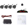 E-kylin car auto vehicle reverse backup radar system with 4 parking sensors distance detection + led distance display + sound wa