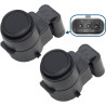 (Lot de 2) Capteurs Radar de Recul Aide Stationnement Avant ou Arrière compatible pour SÉRIE 1 (E81, E87, E82, E88) SÉRIE 3 (E90
