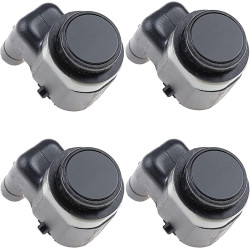 (Lot de 4) Capteurs Radar de Recul Aide Stationnement Avant ou Arrière compatible pour QASHQAI +2 I VIVARO A KANGOO II KOLEOS I 