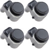 (Lot de 4) Capteurs Radar de Recul Aide Stationnement Avant ou Arrière compatible pour QASHQAI +2 I VIVARO A KANGOO II KOLEOS I 