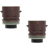 (Lot de 2) Capteur Radar de Recul Aide Stationnement Avant compatible pour A1 A3 A4 A5 A7 Q2 Q3 Q5 Q7 TT ARONA ATECA OCTAVIA III