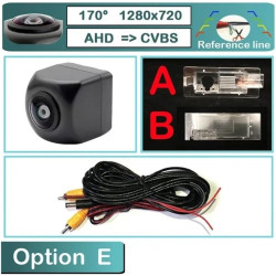 Caméra Recul Voiture Caméra de recul pour véhicule 170 1280x720P HD AHD pour Twingo 2 3 pour Euro pour Clio 4 III IV pour Kangoo
