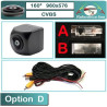 Caméra Recul Voiture Caméra de recul pour véhicule 170 1280x720P HD AHD pour Twingo 2 3 pour Euro pour Clio 4 III IV pour Kangoo