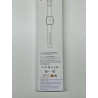 Acclafit montre connectée homme femme avec appels bleutooth, écran 1.85" hd smartwatch sport (140+ modes), cardiofréquencemètre,