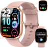 Ia montre connectée femme homme avec chatgpt, 1.91''smartwatch avec appel bleutooth, etanche ip68 montre sport podometre cardiof