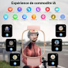 Ia montre connectée femme homme avec chatgpt, 1.91''smartwatch avec appel bleutooth, etanche ip68 montre sport podometre cardiof