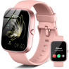 Montre connectée femme homme avec appel bleutooth, 1.91'' smartwatch avec 110+ sportifs podometre/cardiofrequencemetre/sommeil s