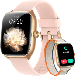 Gydom montre connectée femme homme, écran amoled 1,75" avec suivi fitness, appels bleutooth & assistant ia, fréquence cardiaque 