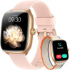Gydom montre connectée femme homme, écran amoled 1,75" avec suivi fitness, appels bleutooth & assistant ia, fréquence cardiaque 