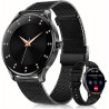 Walkerfit montre connectée femme avec appel bleutooth 1.43" smartwatch | pour ios et android, écran amoled incurvé, charge sans 