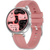 Cgv | geko one montre connectée femme avec écran amoled 466x466px 1,32’’ | prise d’appels, bleutooth 5.3, autonomie 7 jours+, su