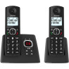 ALCATEL F530 Voice Duo - Téléphone Fixe Sans Fil DECT Avec Répondeur - Grand Écran Rétroéclairé - Mains Libres - Fonction Blocag