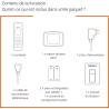 Gigaset Start 120 téléphone DECT, Blocage d’appels, Anthracite | Sans fil, écran rétroéclairé 1,5 pouces, mains libres, contacts