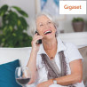 Gigaset Start 120 Duo, téléphone DECT, 2 combinés, Blocage d’appels | Sans fil, écran rétroéclairé 1,5 pouces, mains libres, con