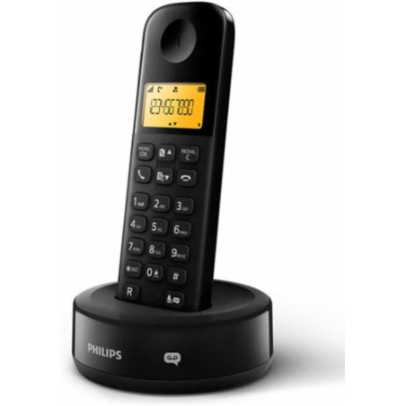 Philips Phone D2602B/01 - Écran Graphique 1,6" - Autonomie de 16 Heures - Identification de l'appelant - Touches de Raccourci - 