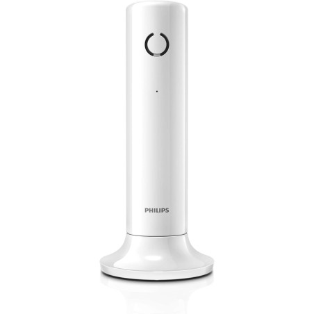 Philips Telephone Fixe sans Fil Linea M4501W/01 Single - Téléphone Fixe DECT – Écran 1,6 Pouce - 16h Conversation – 180h Veille 