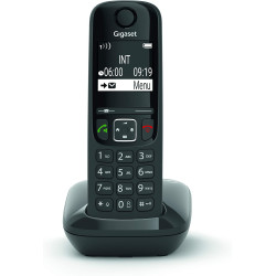 Gigaset AS690 Duo - Téléphone fixe sans fil - 2 combinés - Noir